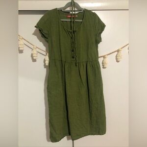 Pyne & Smith mid length dress in green